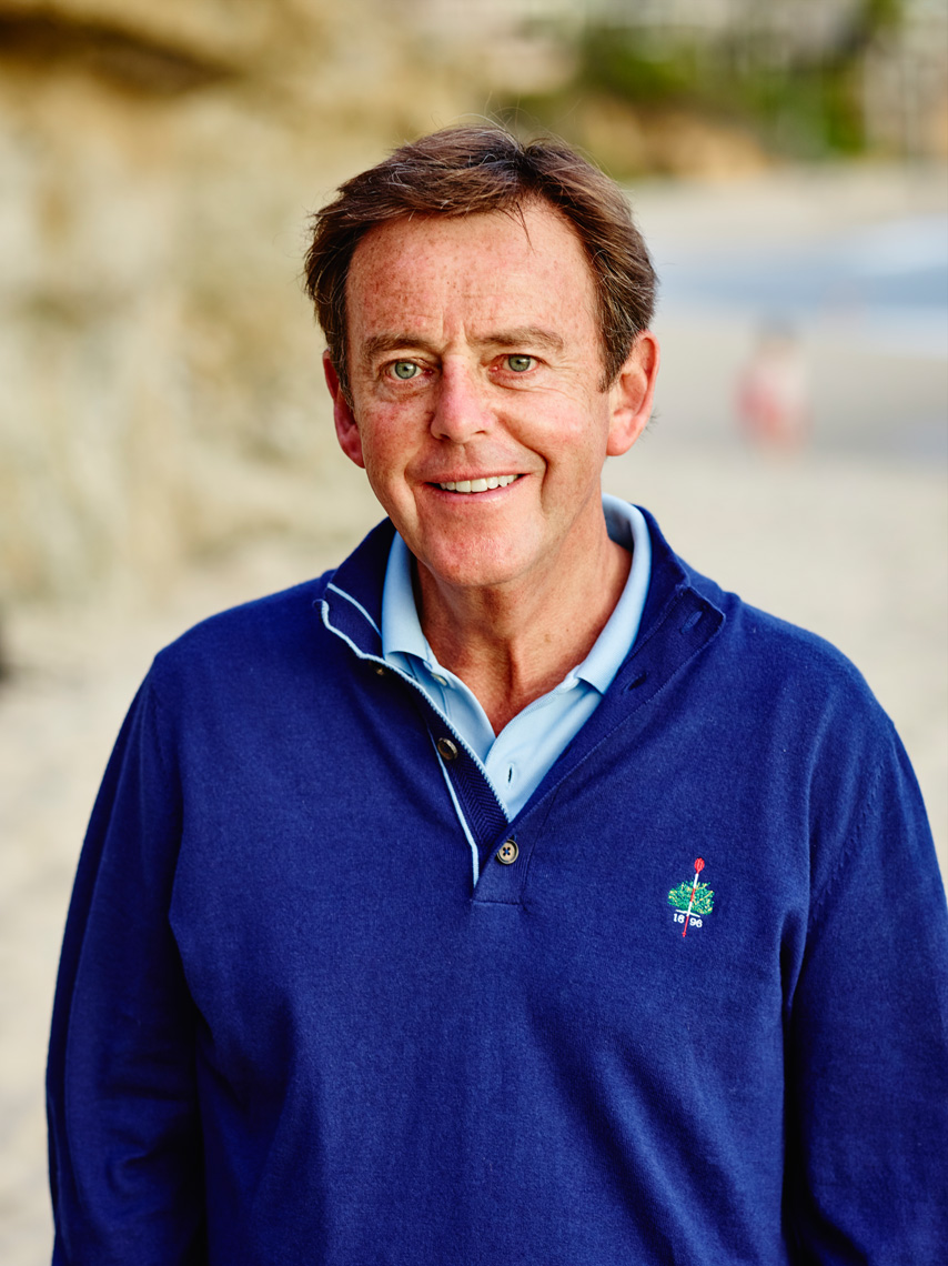 Editorial portrait for corporate leader at Montage Resort in Laguna Beach, California